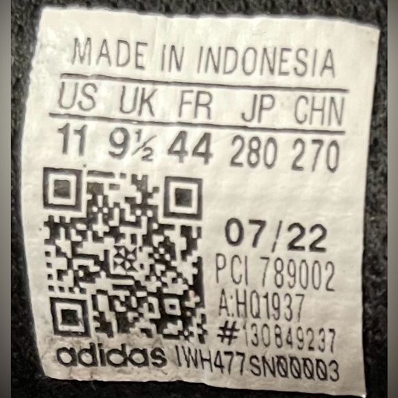 Adidas Superstar All Over Trefoil Sneakers - Women’s 11 / Men’s 10 - Picture 6 of 6